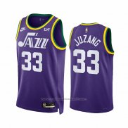 Maillot Utah Jazz Johnny Juzang #33 Classic 2023-24 Volet