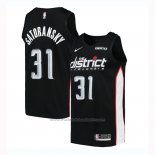 Maillot Washington Wizards Tomas Satoransky #31 Ville 2018-19 Noir