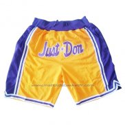 Short Los Angeles Lakers Just Don Jaune