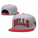 Casquette Chicago Bulls Rouge Gris