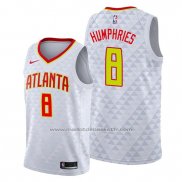 Maillot Atlanta Hawks Isaac Humphries #8 Blanc Association