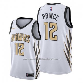 Maillot Atlanta Hawks Taurean Prince #12 Ville Edition Blanc