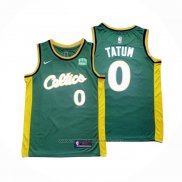 Maillot Boston Celtics Jayson Tatum #0 2022-23 Vert