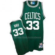 Maillot Boston Celtics Larry Bird #33 Retro Vert