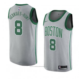 Maillot Boston Celtics Marcus Georges-hunt #8 Ville 2018-19 Gris