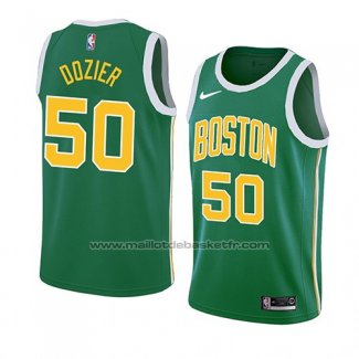Maillot Boston Celtics P.j. Dozier #50 Earned 2018-19 Vert