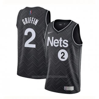Maillot Brooklyn Nets Blake Griffin #2 Earned 2020-21 Noir