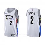Maillot Brooklyn Nets Blake Griffin #2 Ville 2022-23 Blanc