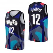 Maillot Brooklyn Nets Joe Harris #12 Ville 2023-24 Noir