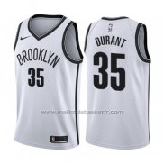 Maillot Brooklyn Nets Kevin Durant #35 Association 2019-20 Blanc