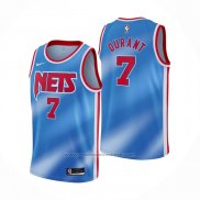 Maillot Brooklyn Nets Kevin Durant #7 Classic 2020-21 Bleu