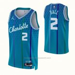 Maillot Charlotte Hornets LaMelo Ball #2 Ville 2021-22 Bleu