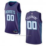 Maillot Charlotte Hornets Personnalise Statement 2022-23 Volet