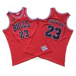Maillot Chicago Bulls Michael Jordan #23 1997-98 Finals Rouge