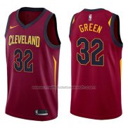 Maillot Cleveland Cavaliers Jeff Green #32 Swingman Icon 2017-18 Rouge