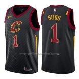 Maillot Cleveland Cavaliers Rodney Hood #1 Statement 2017-18 Noir