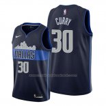 Maillot Dallas Mavericks Seth Curry #30 Statement Bleu