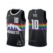 Maillot Denver Nuggets Bol Bol #10 Ville Noir