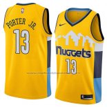 Maillot Denver Nuggets Michael Porter Jr. #13 Statement 2018 Jaune
