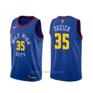 Maillot Denver Nuggets P.j. Dozier #35 Statement Bleu