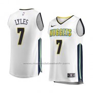 Maillot Denver Nuggets Trey Lyles #7 Association 2017-18 Blanc