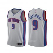 Maillot Detroit Pistons Langston Galloway #9 Statement Gris