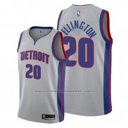 Maillot Detroit Pistons Wayne Ellington #20 Statement Gris