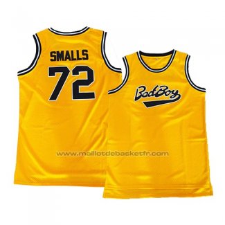 Maillot Film Badboy Biggie Smalls #72 Jaune