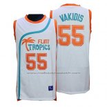 Maillot Film Flint Tropscs Masmig Vakidis #55 Blanc