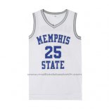 Maillot Film Memphis Hardaway #25 Blanc