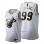 Maillot Golden Edition Miami Heat Jae Crowder #99 2019-20 Blanc