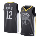 Maillot Golden State Warriors Danuel House #12 Statement 2018 Noir