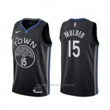 Maillot Golden State Warriors Mychal Mulder #15 Ville Noir