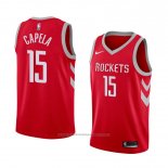 Maillot Houston Rockets Clint Capela #15 Icon 2018 Rouge