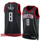 Maillot Houston Rockets Jae'sean Tate #8 Statement 2023-24 Noir