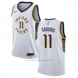 Maillot Indiana Pacers Domantas Sabonis #11 Association Blanc