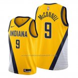 Maillot Indiana Pacers T.j. Mcconnell #9 Statement Edition Jaune