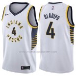 Maillot Indiana Pacers Victor Oladipo #4 Association 2017-18 Blanc