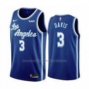 Maillot Los Angeles Lakers Anthony Davis #3 Classic 2019-20 Bleu