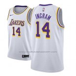 Maillot Los Angeles Lakers Brandon Ingram #14 Association 2018 Blanc
