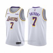 Maillot Los Angeles Lakers Carmelo Anthony #7 Association 2021 Blanc