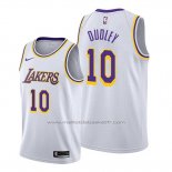 Maillot Los Angeles Lakers Jared Dudley #10 Association Blanc