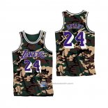 Maillot Los Angeles Lakers Kobe Bryant #24 Camouflage