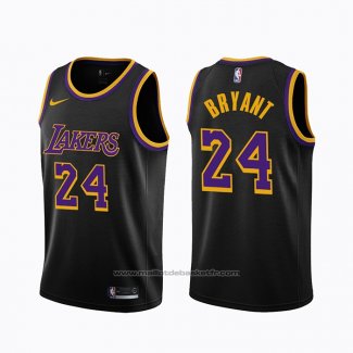 Maillot Los Angeles Lakers Kobe Bryant #24 Earned 2020-21 Noir