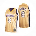 Maillot Los Angeles Lakers Kobe Bryant #8 Domicile Mitchell & Ness Or