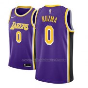 Maillot Los Angeles Lakers Kyle Kuzma #0 Statement 2018-19 Volet