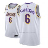 Maillot Los Angeles Lakers Lance Stephenson #6 Association 2018-19 Blanc