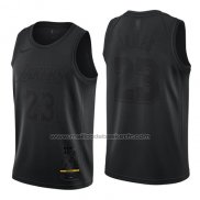 Maillot Los Angeles Lakers Lebron James #23 MVP Noir