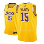 Maillot Los Angeles Lakers Moritz Wagner #15 Icon 2018-19 Or
