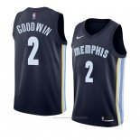 Maillot Memphis Grizzlies Brandon Goodwin #2 Icon 2018 Bleu